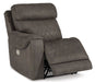 Hoopster Left-Arm Facing Power Recliner