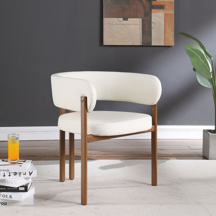Gideon Vegan Leather Upholstered Dining Chair