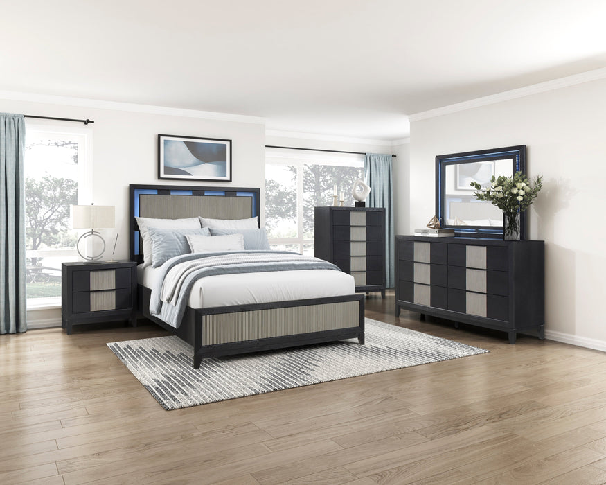 Garrison Bedroom Set in As Shown - bedroom room scene