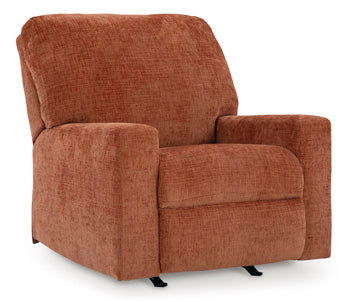 Aviemore Oversized Accent Ottoman - Orange