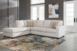 Aviemore 2-Piece Sectional with Chaise - Stone - Left side