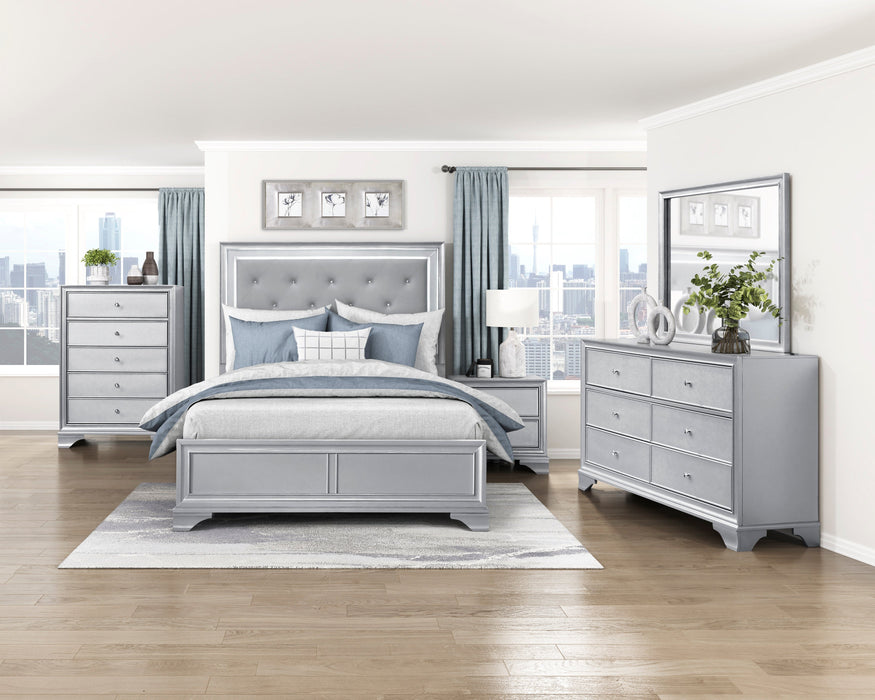 Anatole Bedroom Set in As Shown - bedroom room scene