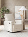 Oaklynn-Manor Swivel Glider Recliner - Canvas