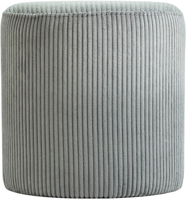 Roy Microsuede Fabric Upholstered Stool