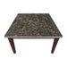 Decatur Counter Height Table, Marble Top
