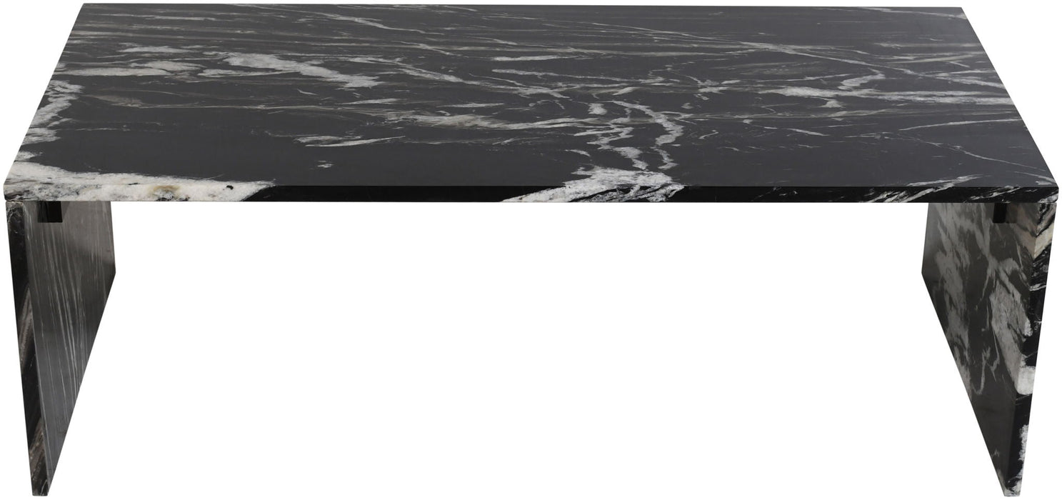 Pienza Genuine Marble End Table