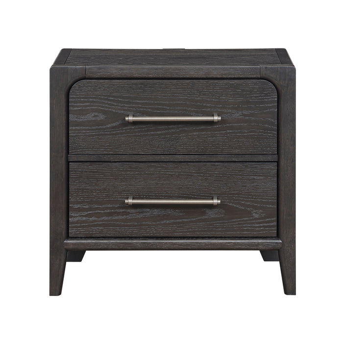 Elowen Night Stand - Black