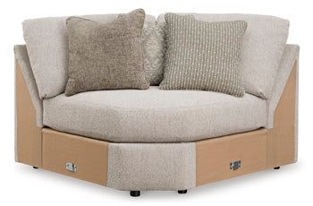 Ballyton Oversized Accent Ottoman - Brown/Beige