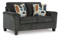 Erinslane Ottoman - Black/Gray