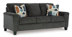 Erinslane Ottoman - Black/Gray