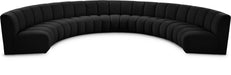 Infinity 178" Boucle Fabric Upholstered 7pc. Modular Sectional