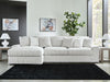 Stupendous 2-Piece Sectional with Chaise - LAF Corner Chaise, RAF Sofa