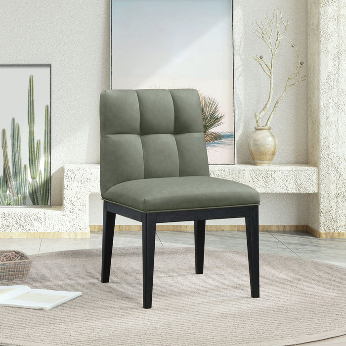 Adrian Vegan Leather Upholstered Dining Side Chair