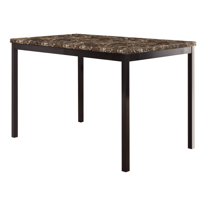 Tempe Dining Table, Faux Marble Top