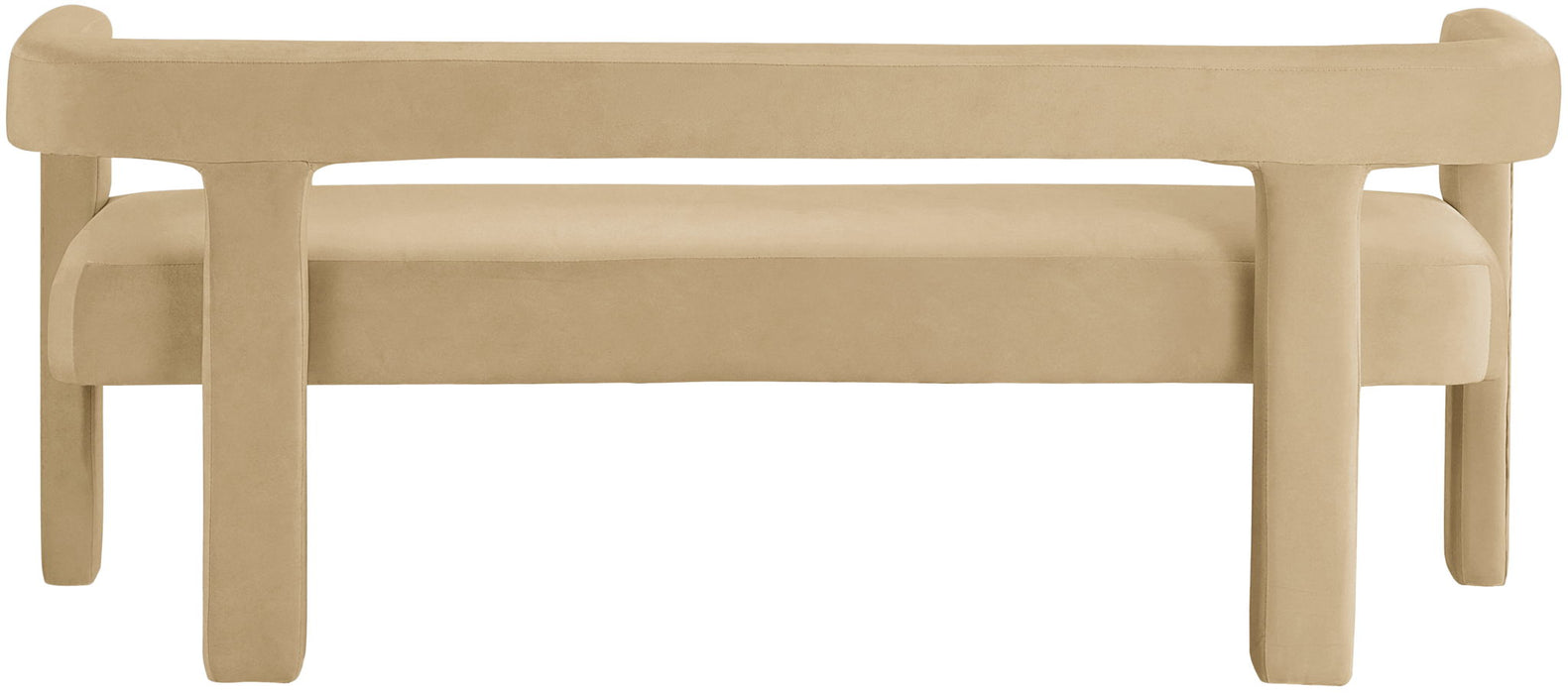 Athena Velvet Upholstered Bench