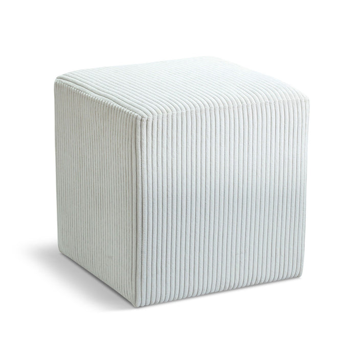 Roy Microsuede Fabric Upholstered Stool
