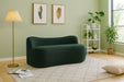 Flair Boucle Fabric Upholstered Bench