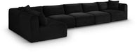 Shaggy 171" Corduroy Performance Fabric Upholstered Modular Sectional