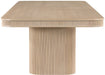 Mohari 112" / 136" / 160" Solid Wood And Oak Veneer Dining Table