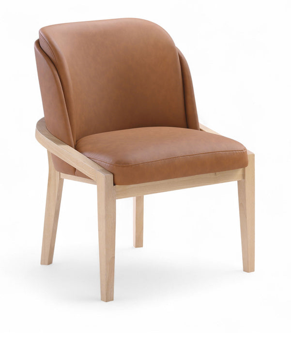 Navo Vegan Leather Upholstered Dining Chair