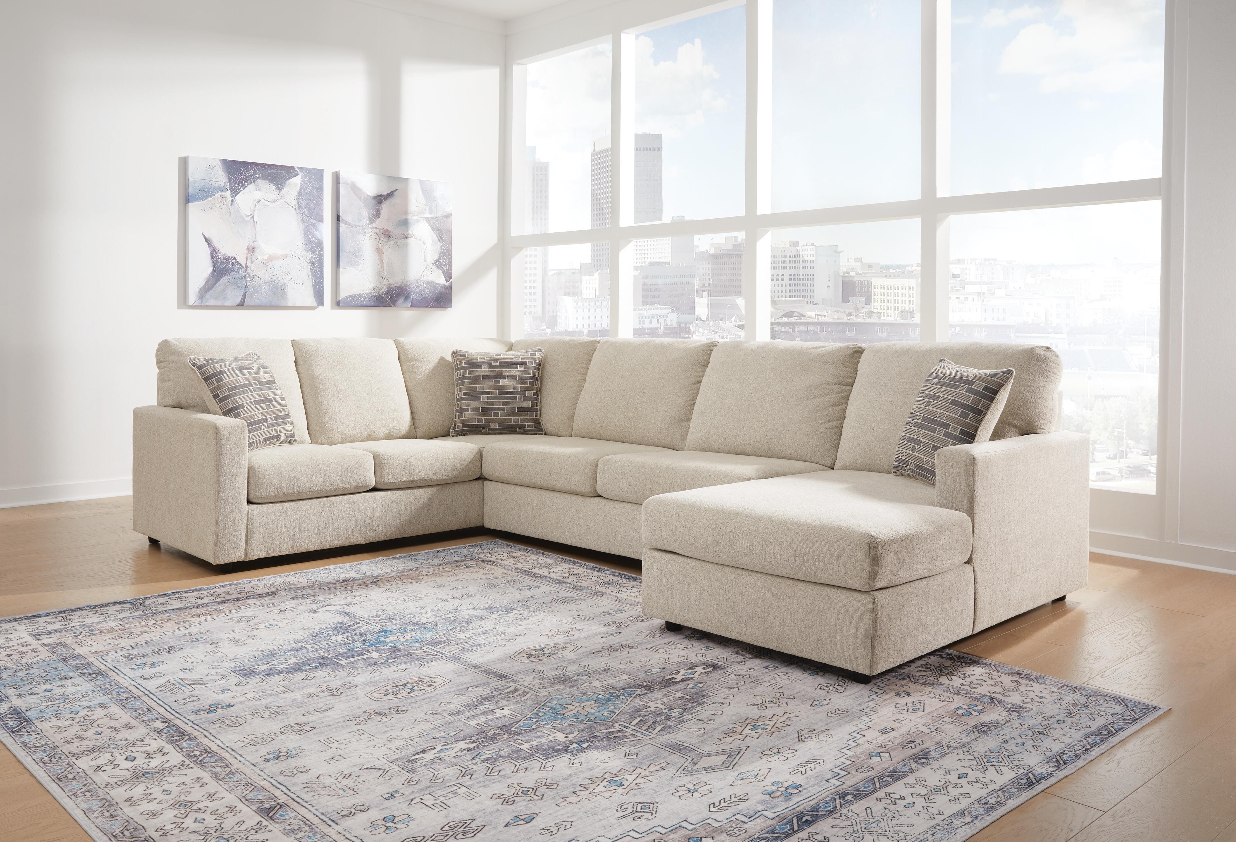 Edenfield 3-Piece Sectional with Chaise