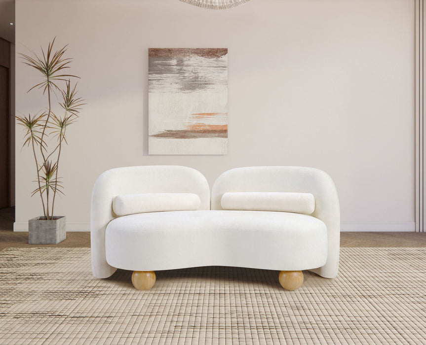 Daphne 64" Chenille Fabric Upholstered Loveseat