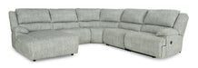 McClelland 5-Piece Reclining Sectional with Chaise