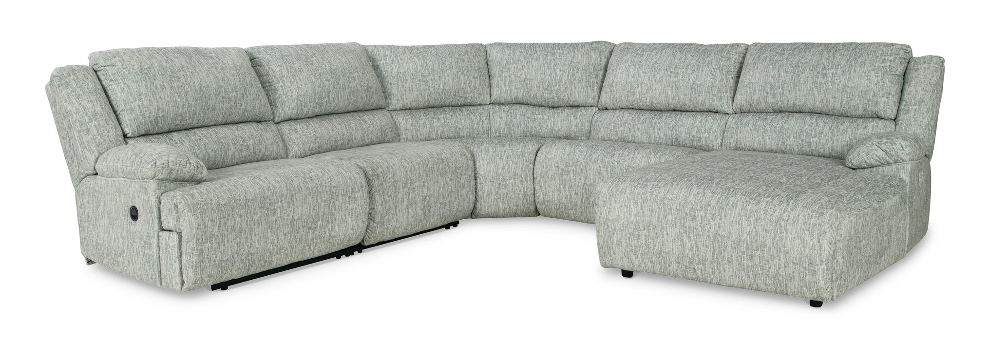 McClelland 5-Piece Reclining Sectional with Chaise