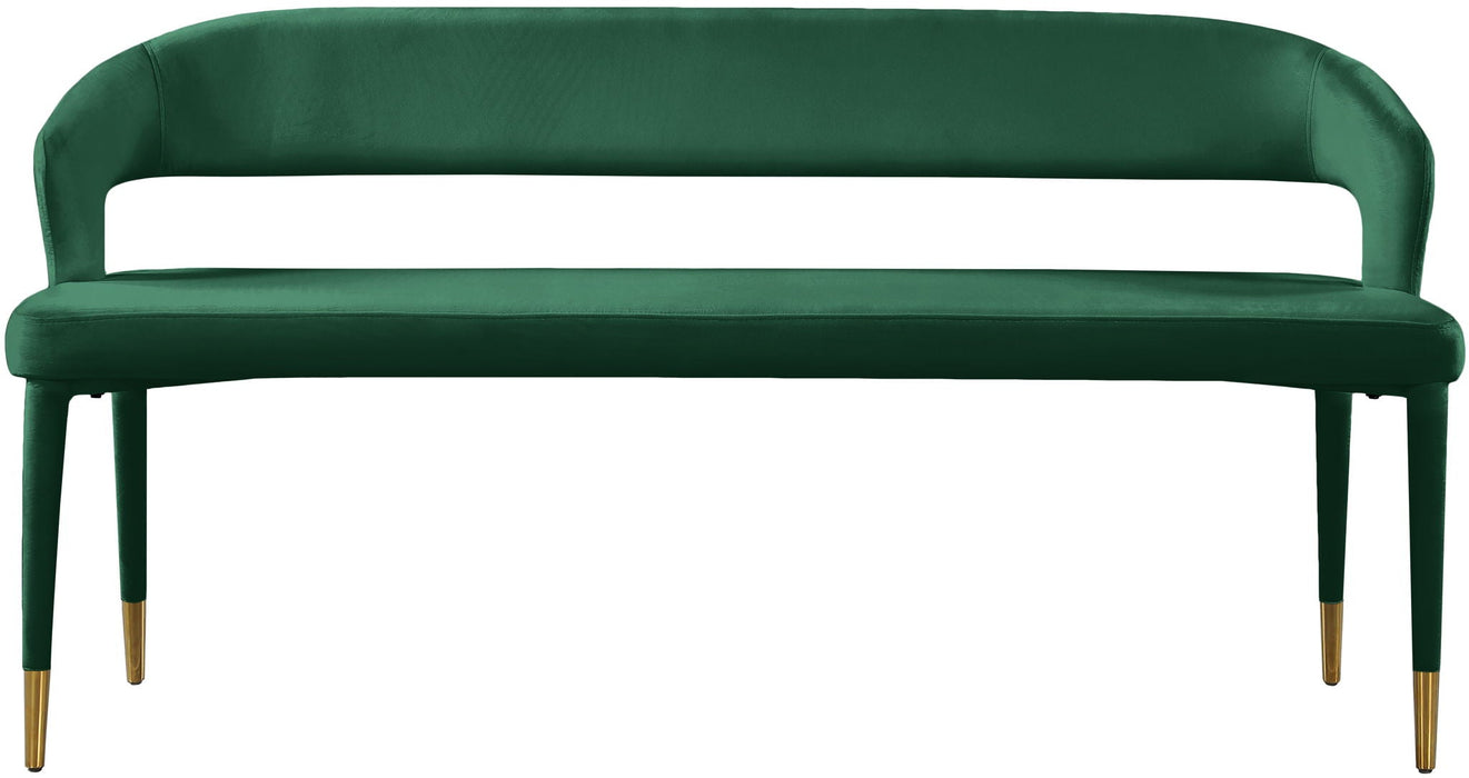 Destiny Velvet Upholstered Bench
