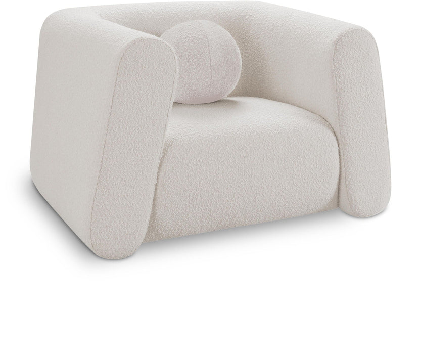 Abbington Boucle Fabric Upholstered Chair