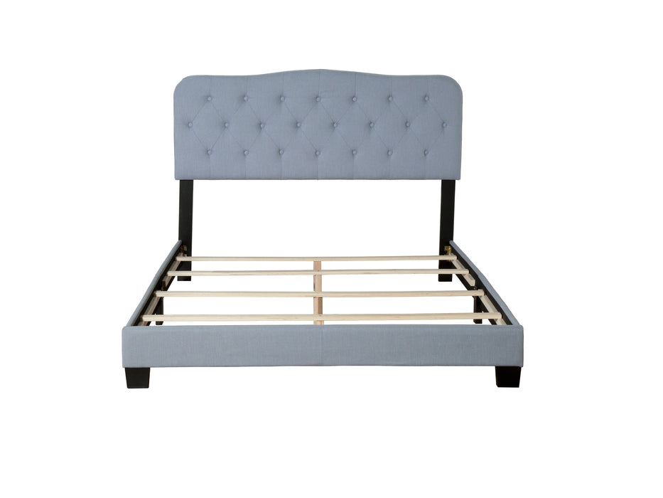 ARIANA UPHOLSTERED KING BED IN A BOX 1603DS-110