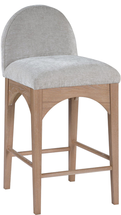 Waldorf Chenille Fabric Upholstered Counter Stool
