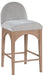 Waldorf Chenille Fabric Upholstered Counter Stool