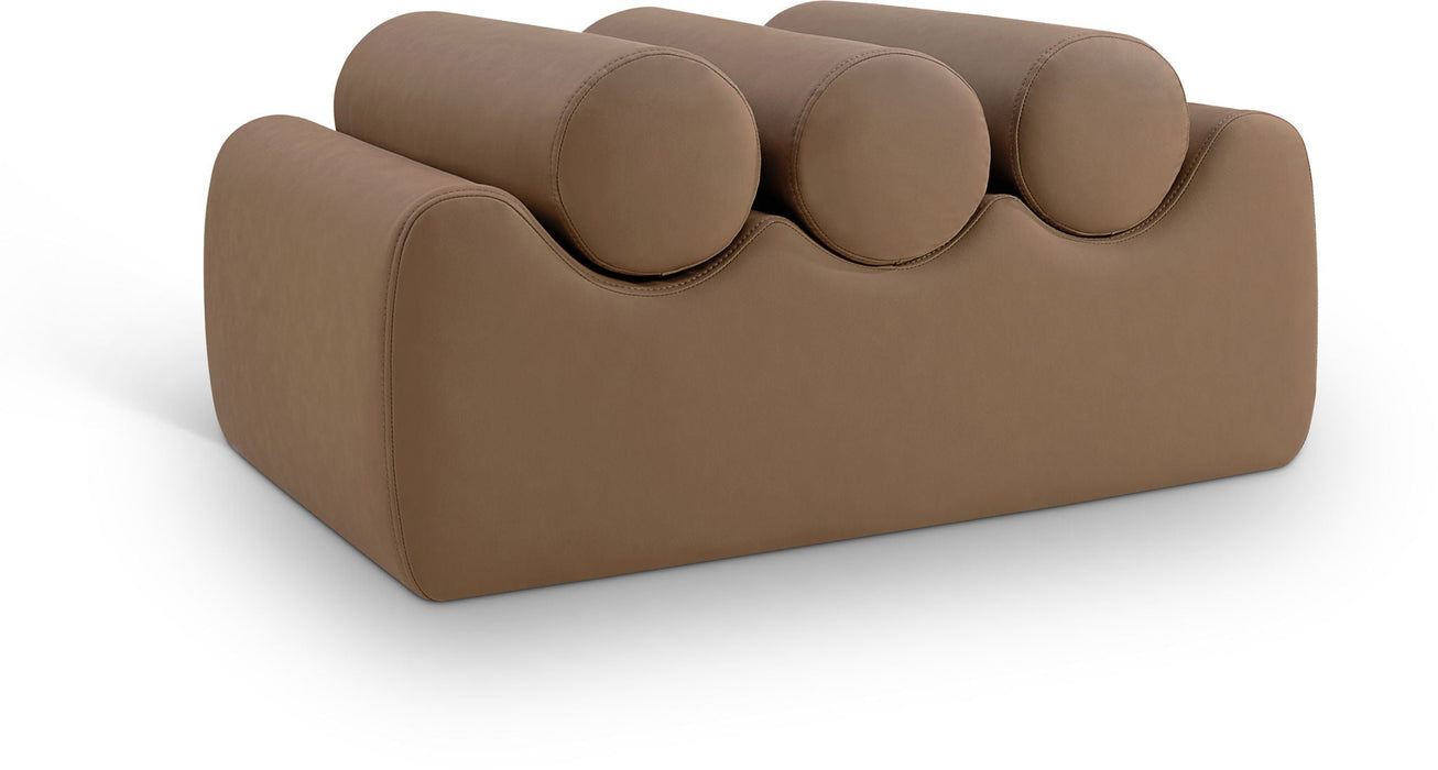Rumble Vegan Leather Upholstered Bench