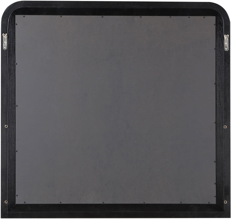Siena 38" W X 40" H Ash Wood And Natural Cane Frame Mirror