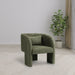 Sawyer Chenille Fabric Upholstered Accent Chair