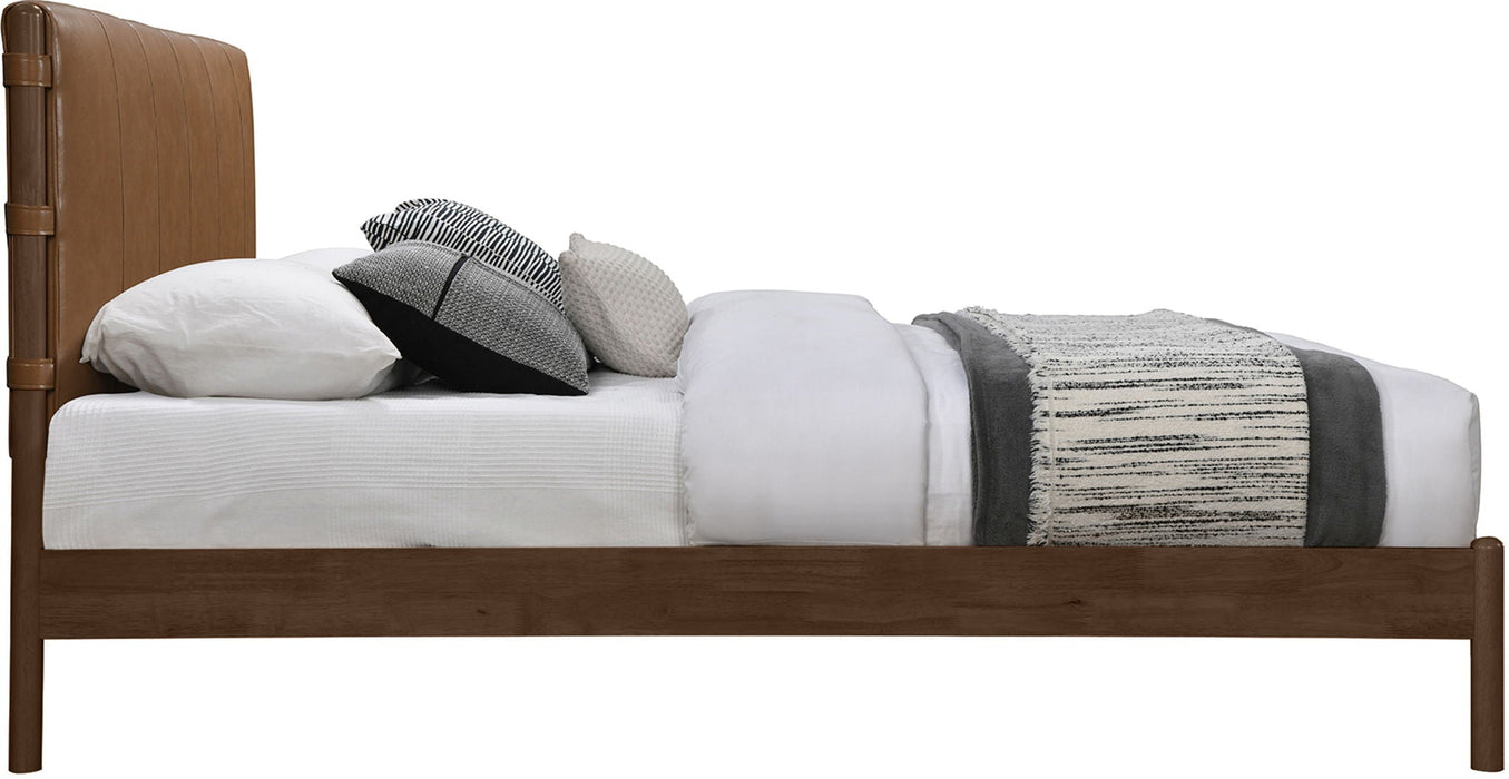 Arielle Vegan Leather Upholstered Bed