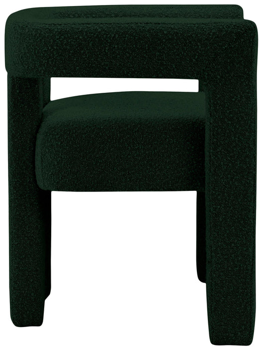 Athena Boucle Fabric Upholstered Accent / Dining Chair