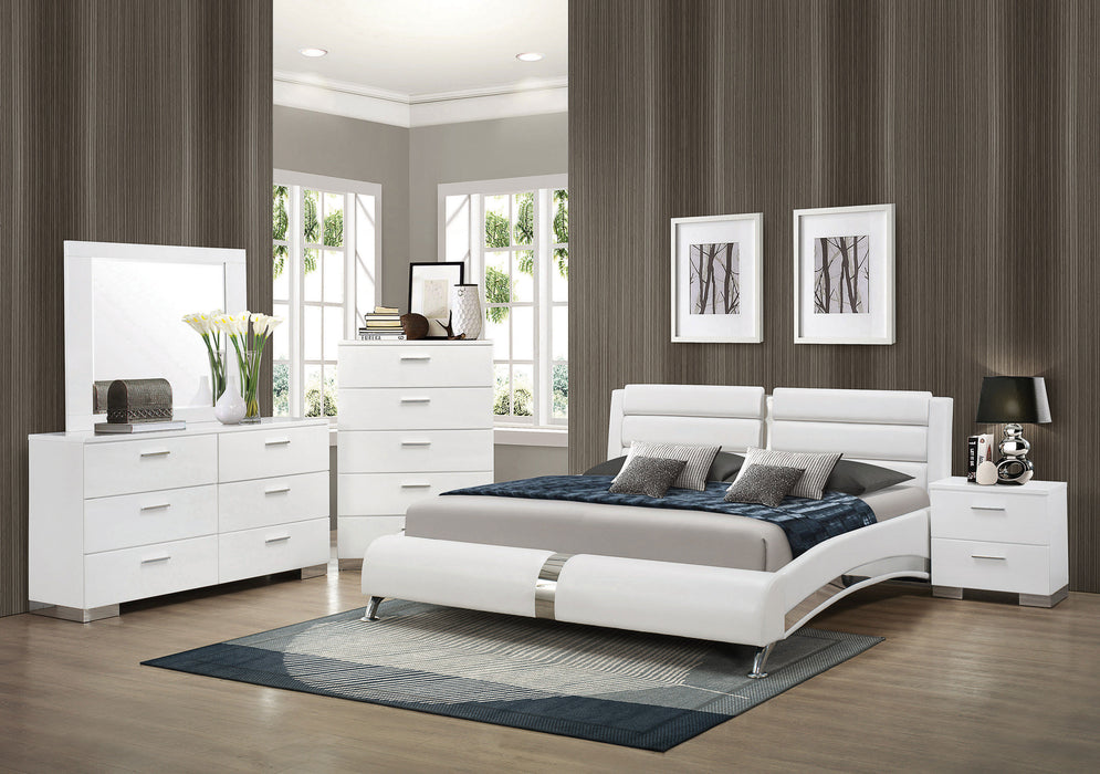 Jeremaine Upholstered Sleigh Bed