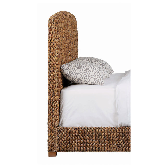 Laughton Woven Banana Leaf Headboard Amber