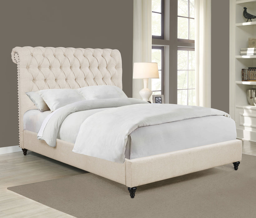 Devon Upholstered Panel Bed