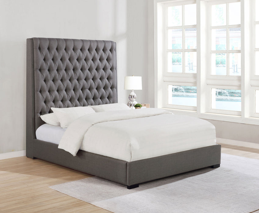 Camille Upholstered Panel Bed