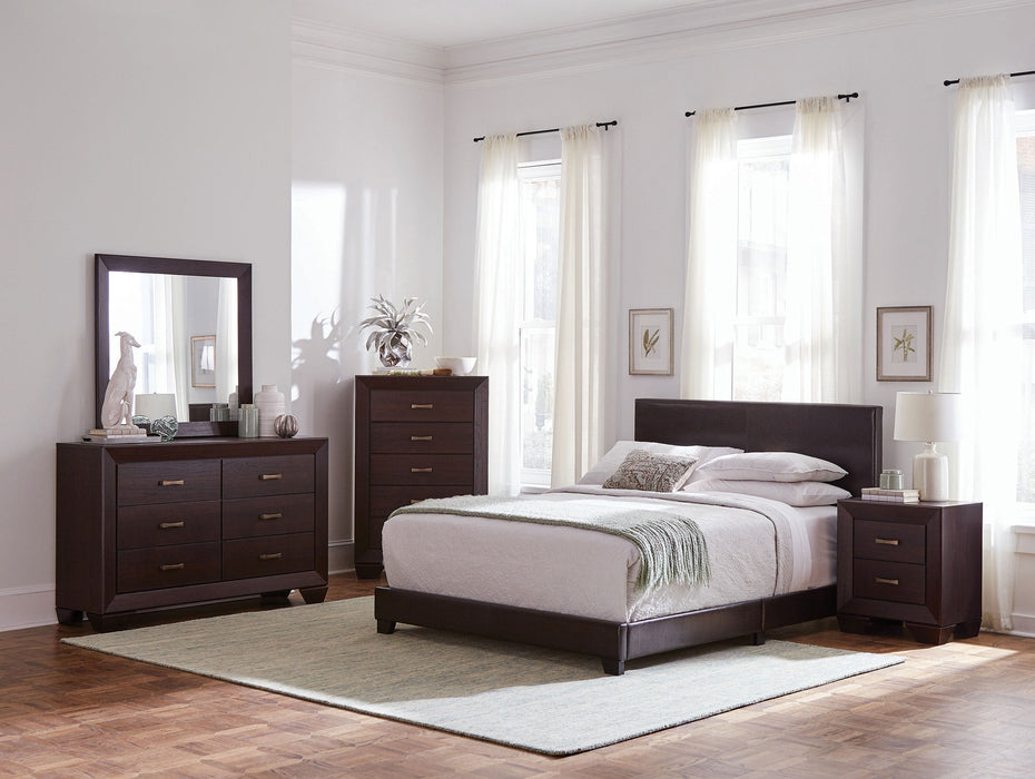 Dorian 5-piece Bedroom Set Dark Cocoa