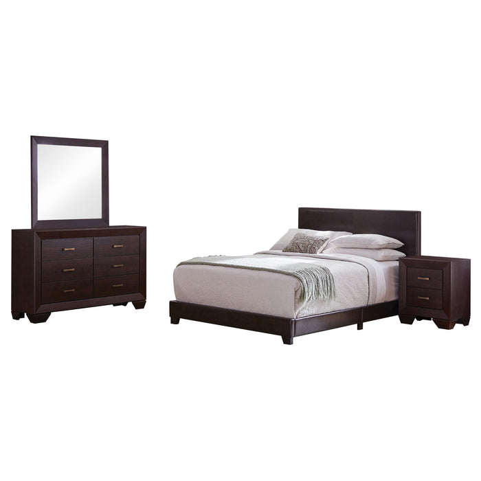 Dorian 4-piece Bedroom Set Dark Cocoa