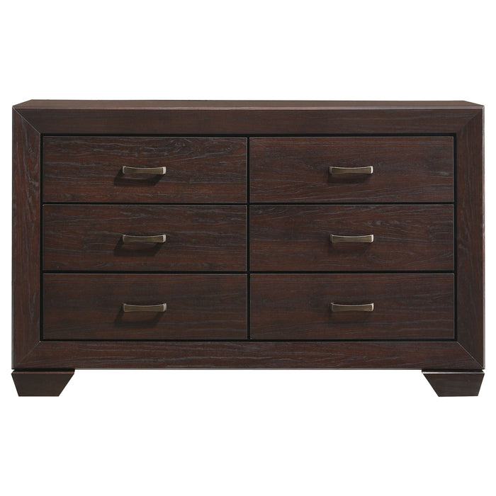 Dorian 4-piece Bedroom Set Dark Cocoa