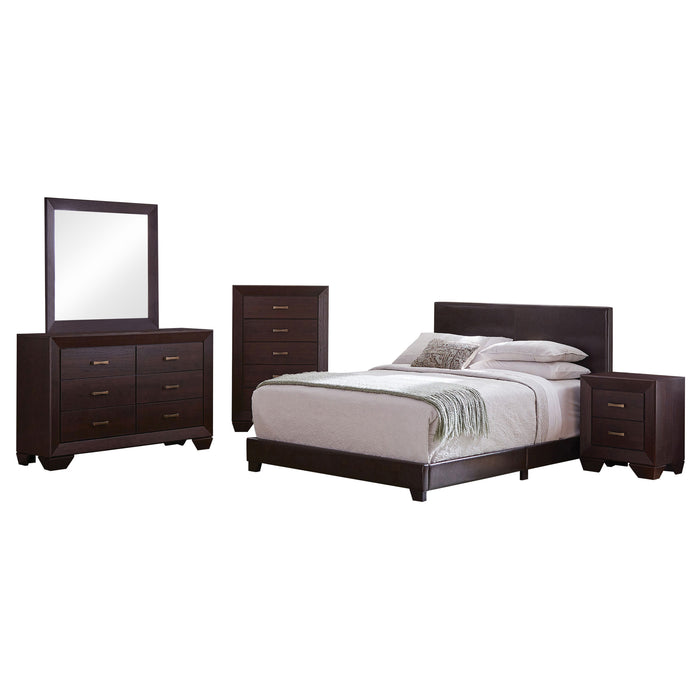 Dorian 5-piece Bedroom Set Dark Cocoa