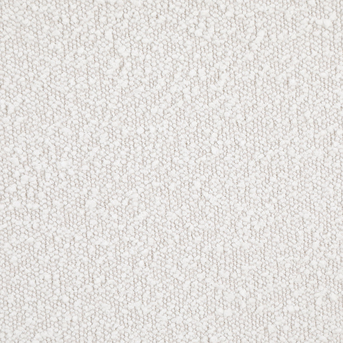 Knox Bouclé Upholstered Platform Bed Cream