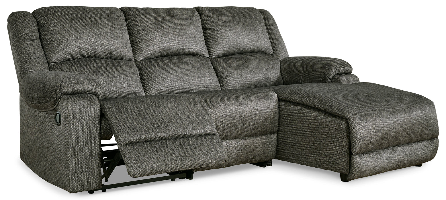 Benlocke 3-Piece Reclining Sectional with Chaise