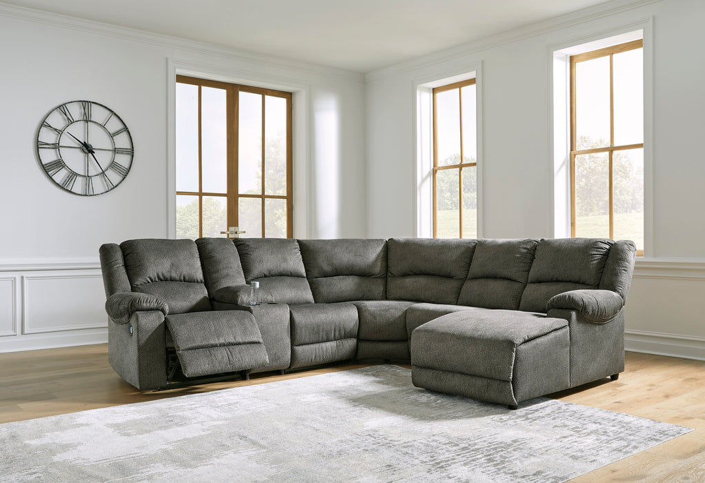 Benlocke 6-Piece Reclining Sectional with Chaise