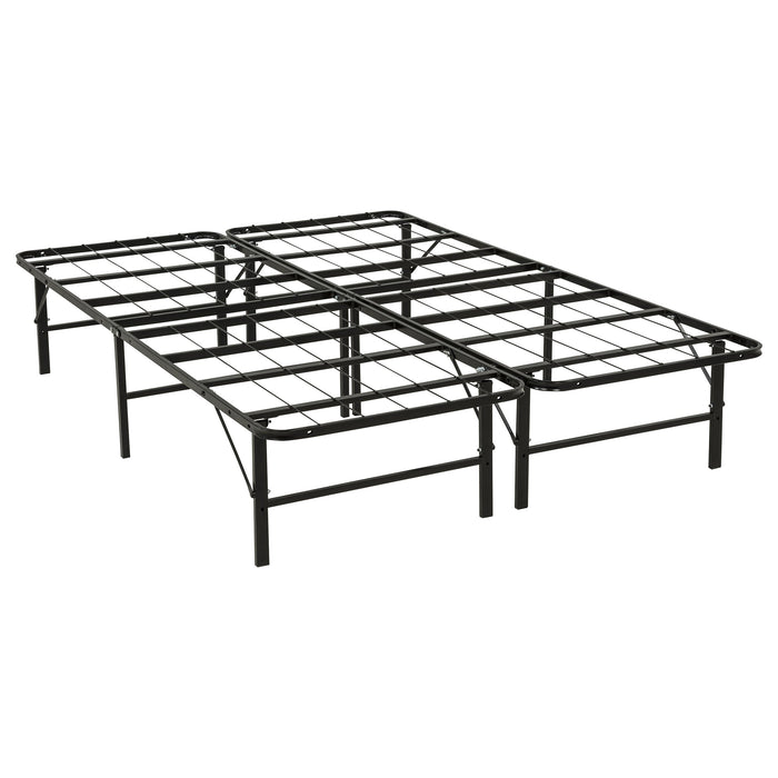 Kramer Folding Metal Platform Bed Frame Black